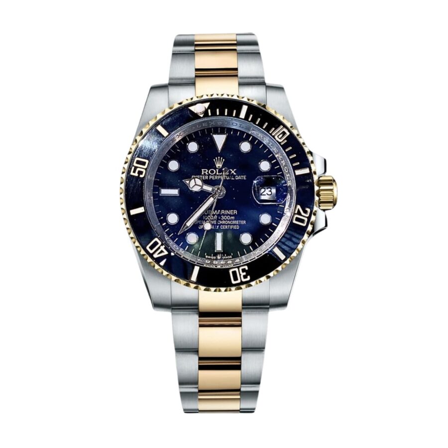 ROLEX SUBMARINER DATE 40MM STAINLESS STEEL AND GOLD BLACK 116613LB 0005
