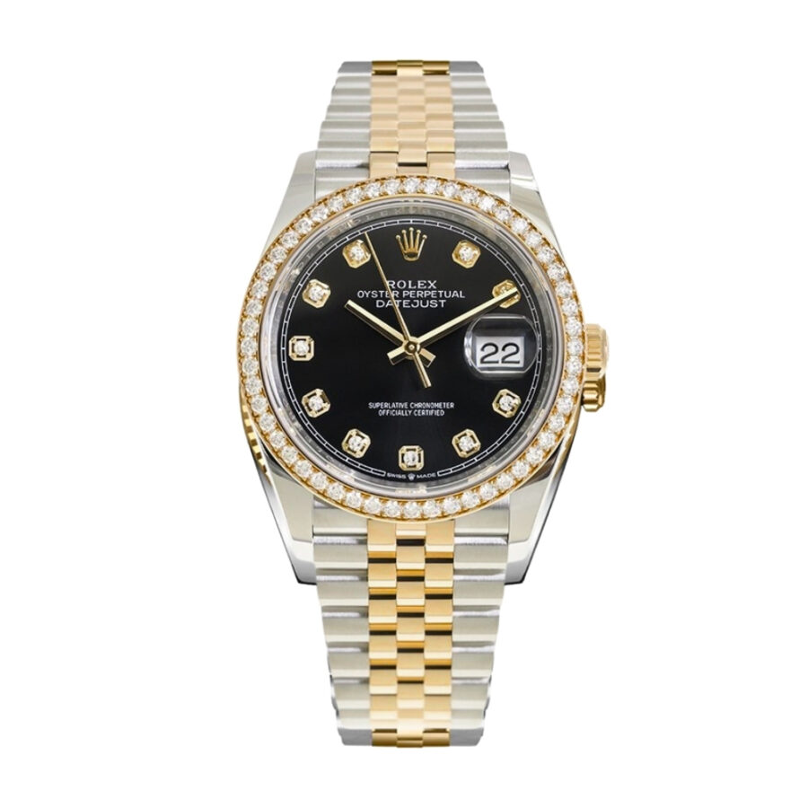 ROLEX LADY DATEJUST DEMI BLACK 31MM 278383RBR 0020
