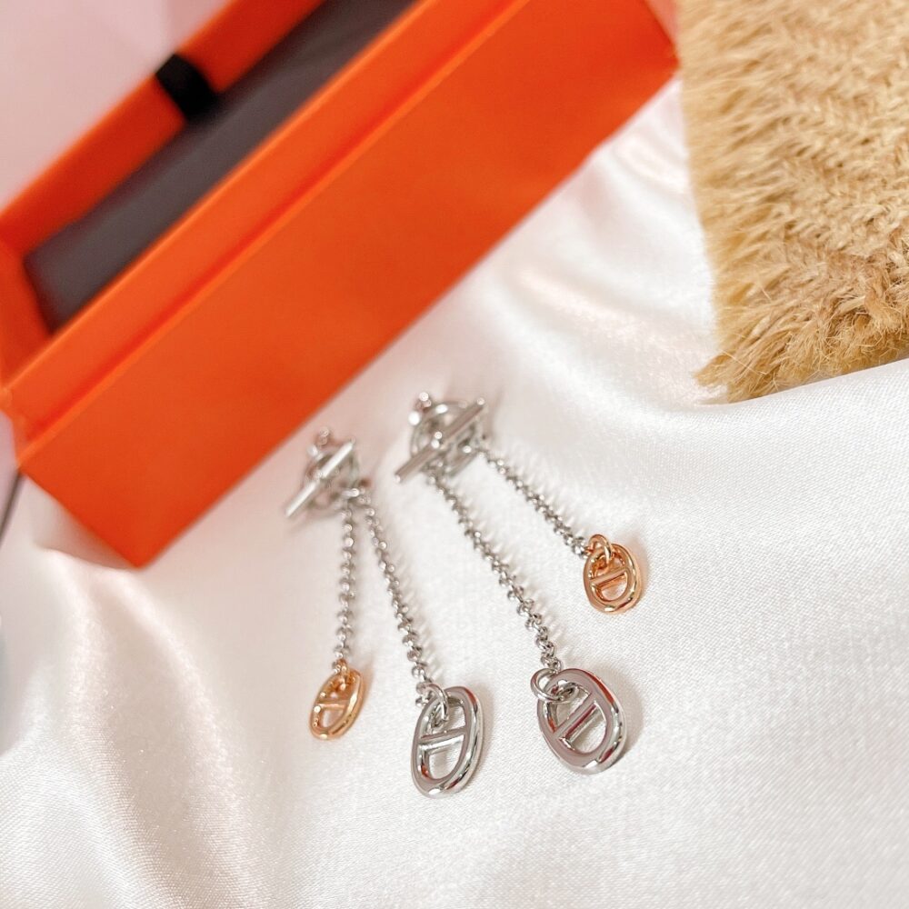 HERMES NEW FARANDOLE EARRINGS - Image 6
