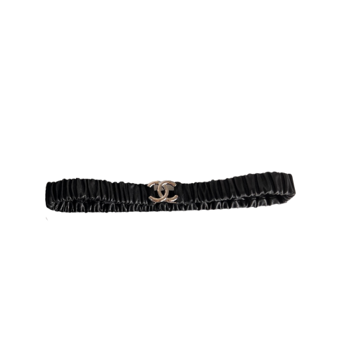 CHANEL CC SILVER BELT 30MM
