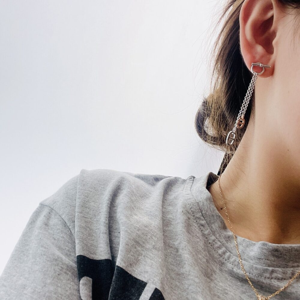 HERMES NEW FARANDOLE EARRINGS - Image 4