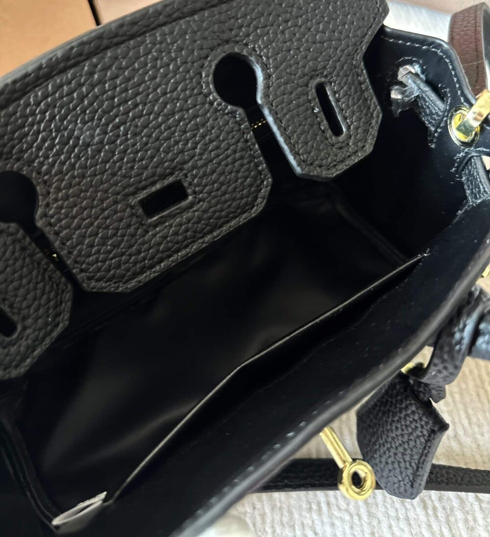 HERMES BIRKIN 20 TOGO BLACK 20CM - Image 2
