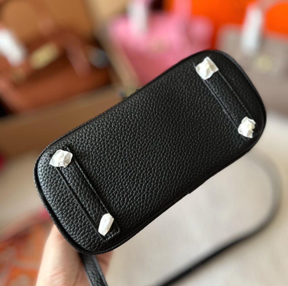HERMES BIRKIN 20 TOGO BLACK 20CM - Image 8