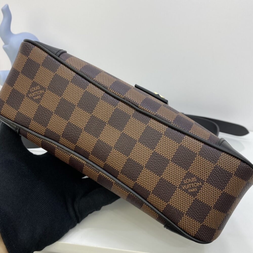 LOUIS VUITTON ODÉON PM DAMIER CANVAS BROWN 28CM N50064 - Image 8
