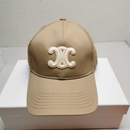 Alternative view of Celine Cc Cotton BaseBall Cap Beige