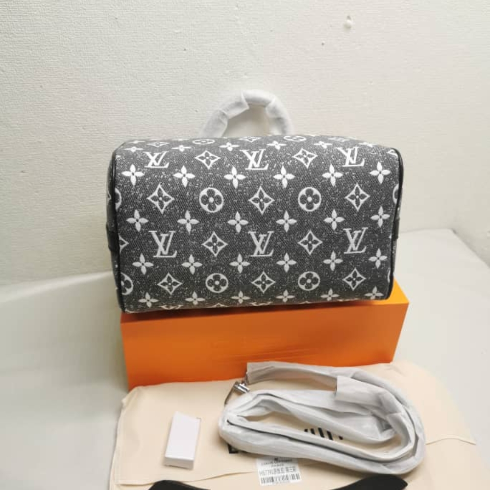 LOUIS VUITTON SPEEDY BANDOULIÈRE 25 GREY 25CM M21464 - Image 2