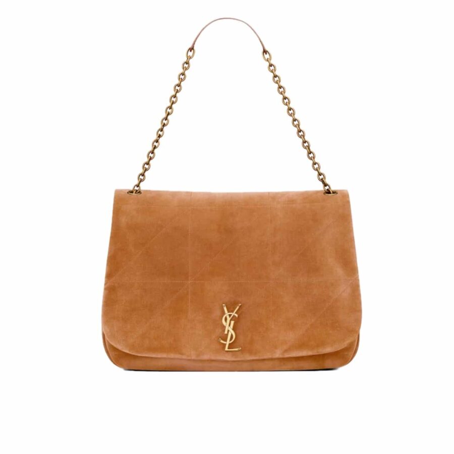 SAINT LAURENT LARGE JAMIE 4.3 BROWN 41CM 7424311U8P72102
