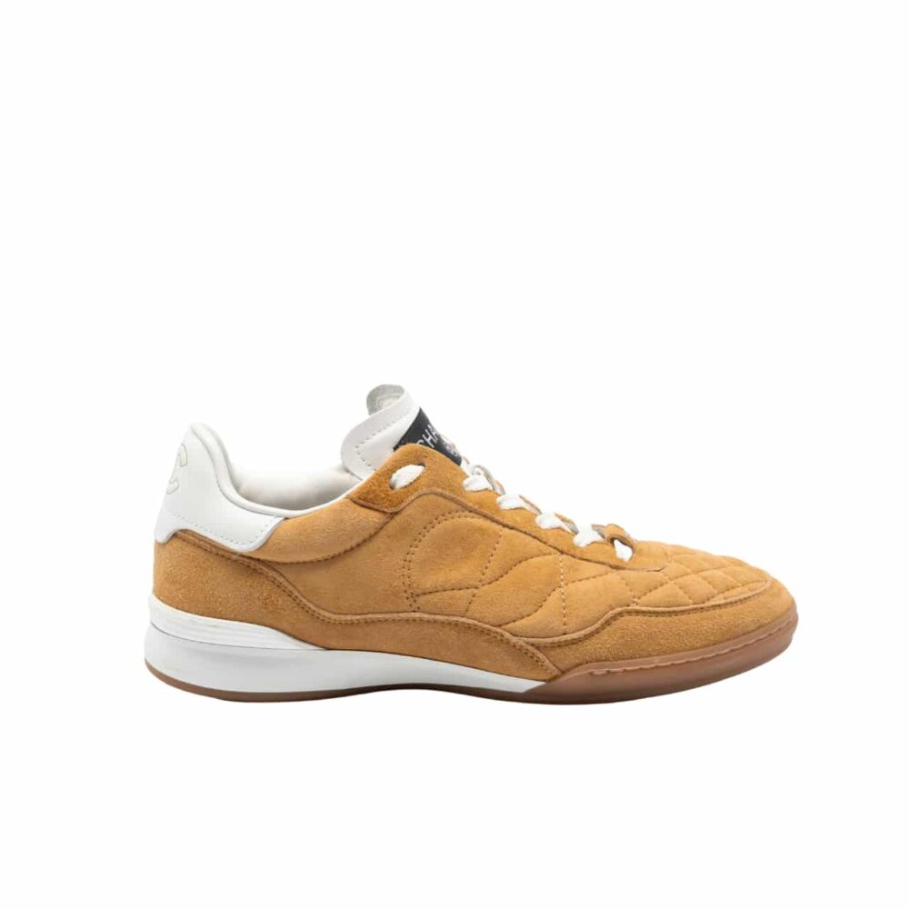 CHANEL SNEAKER SUEDE GOATSKIN SUEDE KHAKI