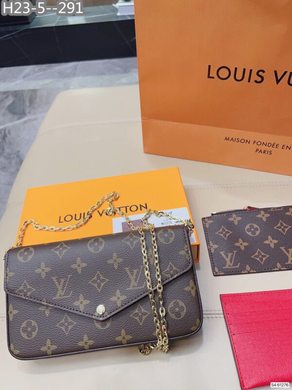 LOUIS VUITTON FELICIE POCHETTE BAG 21CM M81896 - Image 4