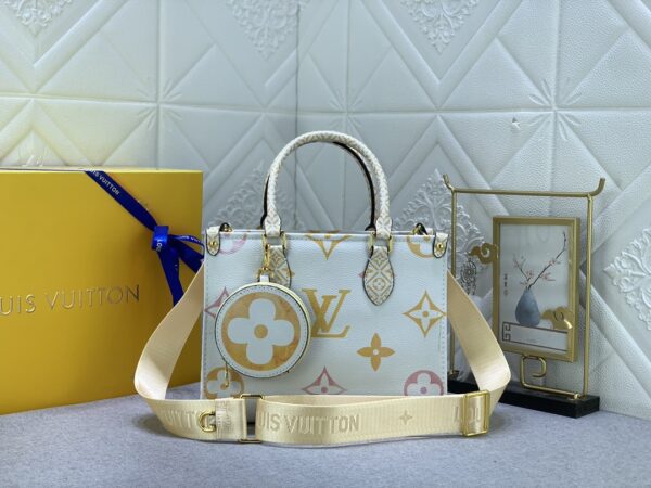 LOUIS VUITTON LV BY THE POOL ONTHEGO PM YELLOW 25 CM - Image 9