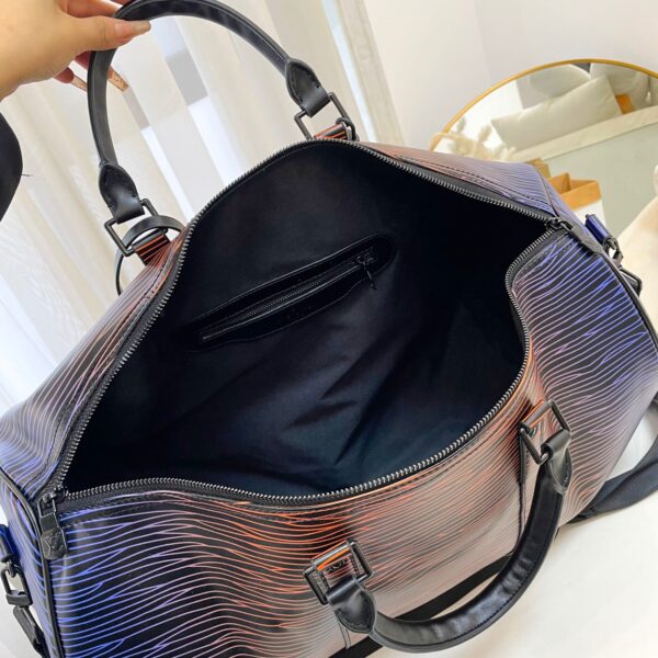 LOUIS VUITTON KEEPALL BANDOULIÈRE 50 GRADIENT ELECTRIC SUN 32CM M23174 - Image 10
