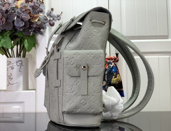 LOUIS VUITTON CHRISTOPHER PM BACKPACK KHAKI 48CM M23146 - Image 4
