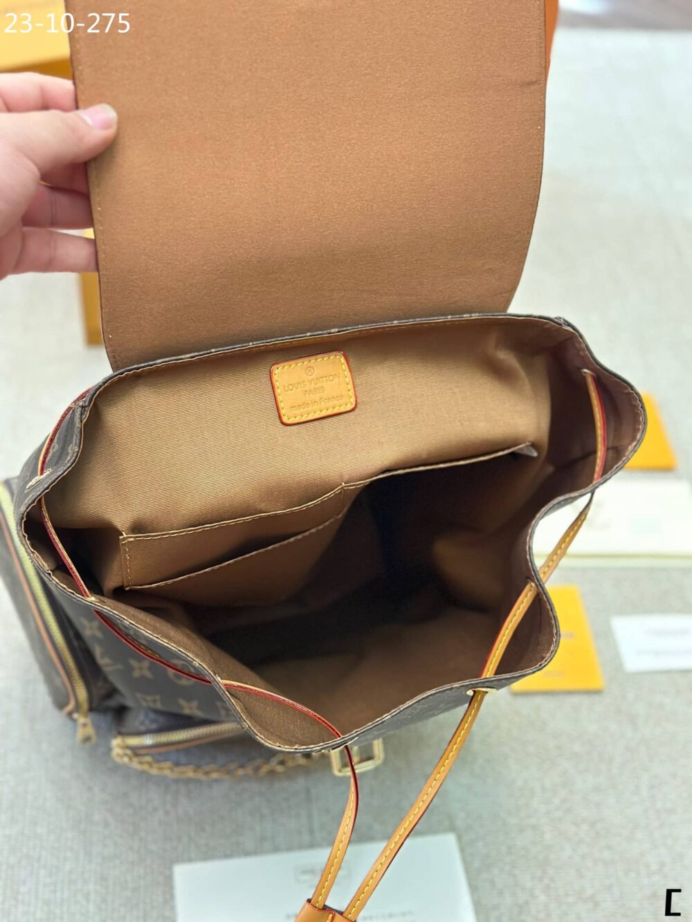 LOUIS VUITTON BACKPACK MONOGRAM BROWN 45CM - Image 9