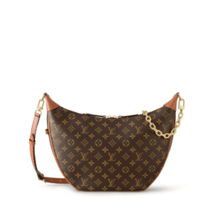LOUIS VUITTON LOOP HOBO MONOGRAM CANVAS BROWN 40CM M46311