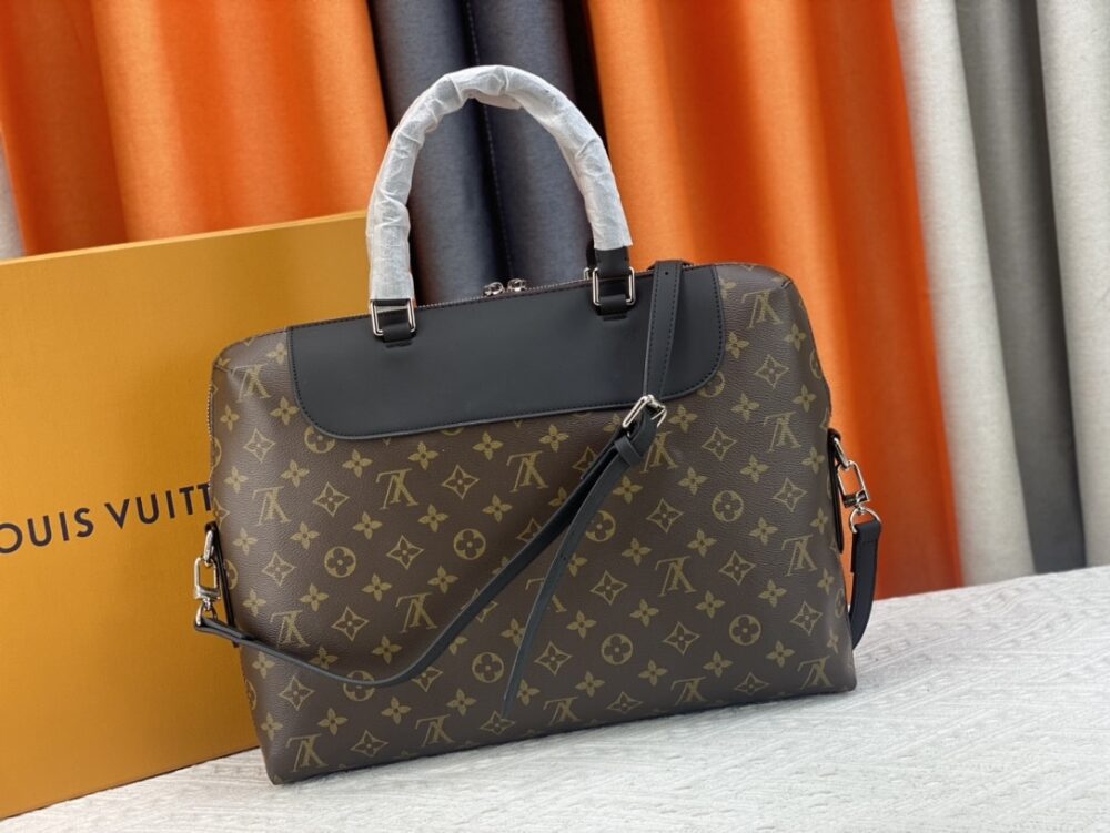 LOUIS VUITTON PORTE DOCUMENTS JOUR BRIEFCASE MONOGRAM CANVAS 37CM M54019 - Image 8