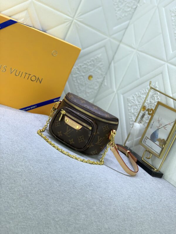 LOUIS VUITTON MINI BUMBAG BAG MONOGRAM CANVAS 17CM M82335 - Image 9