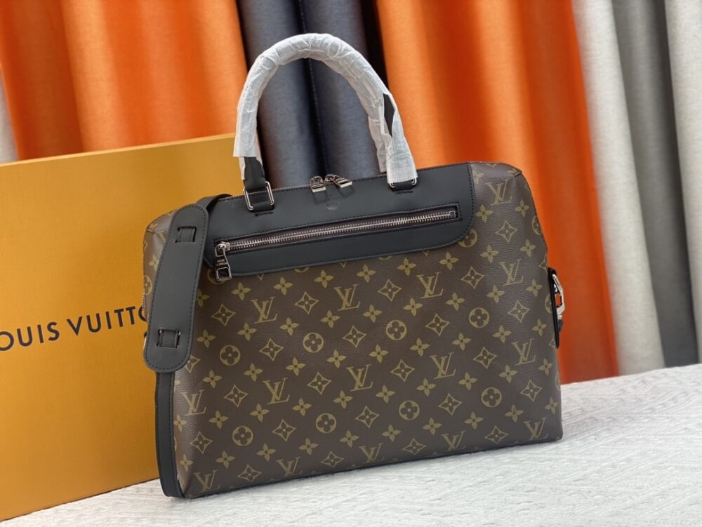 LOUIS VUITTON PORTE DOCUMENTS JOUR BRIEFCASE MONOGRAM CANVAS 37CM M54019 - Image 10