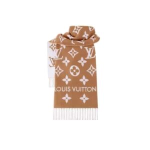 LOUIS VUITTON ESSENTIAL SCARF BEIGE M78935