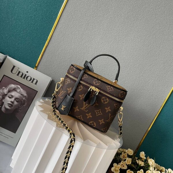 LOUIS VUITTON VANITY PM MONOGRAM BROWN 19CM M45598 - Image 2