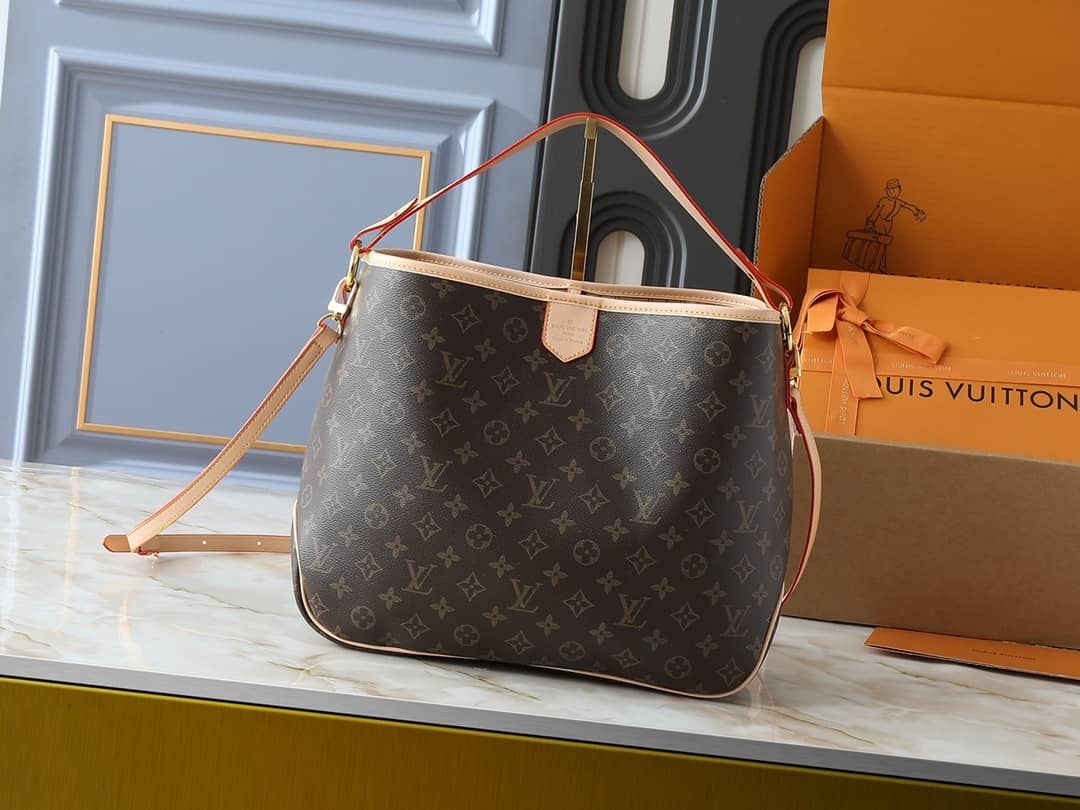 LOUIS VUITTON DELIGHTFUL MONOGRAM BAG BROWN 40CM M40352 - Image 3