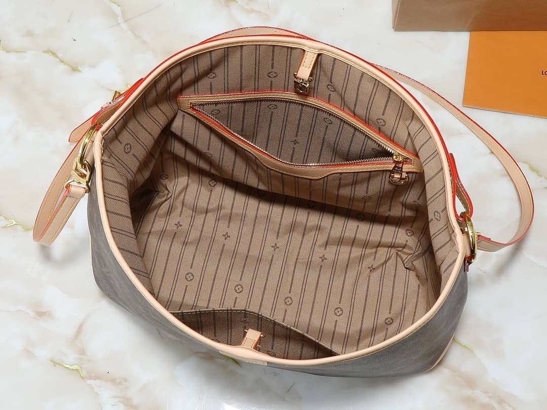 LOUIS VUITTON DELIGHTFUL MONOGRAM BAG BROWN 40CM M40352 - Image 5