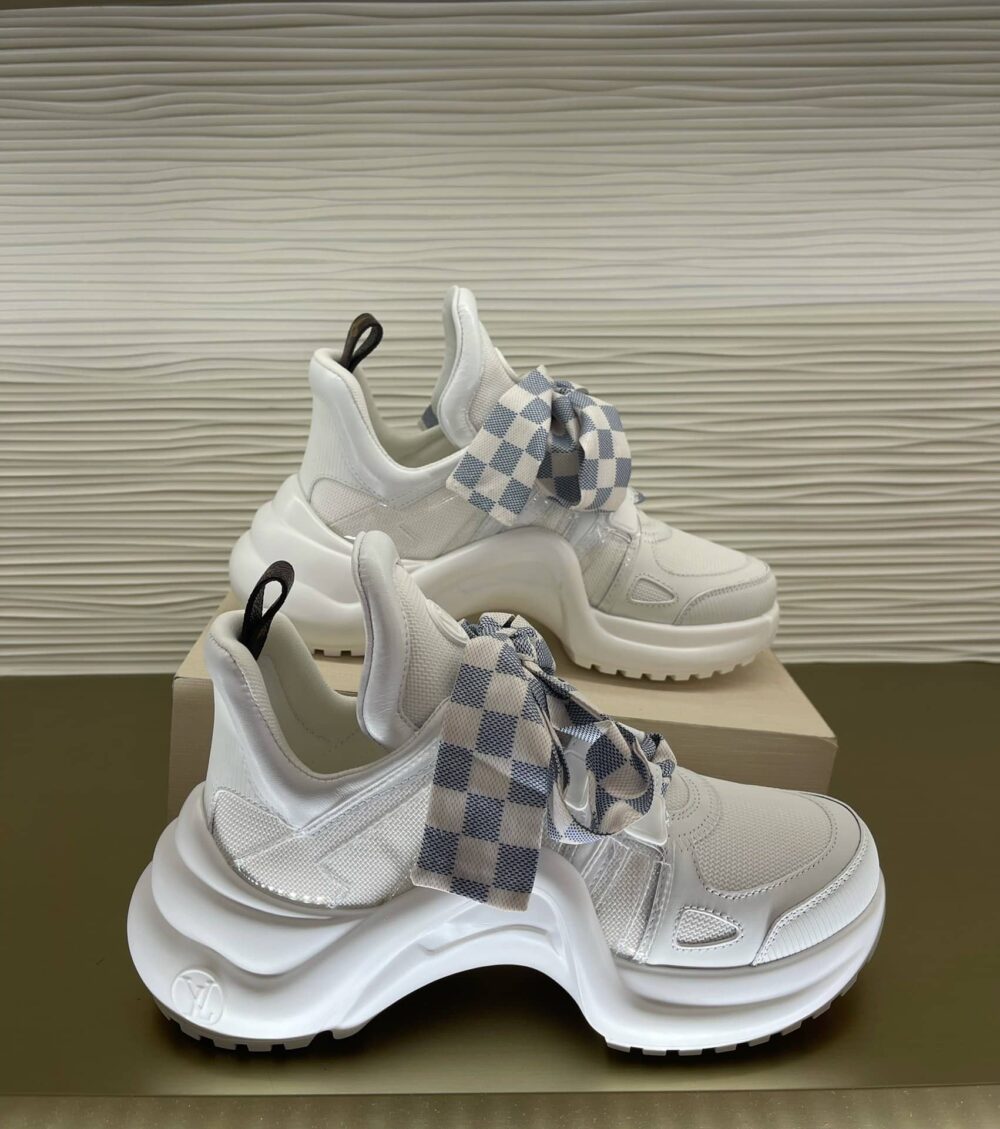 LOUIS VUITTON ARCHLIGHT SNEAKER AZUR WHITE 1AACPW - Image 6