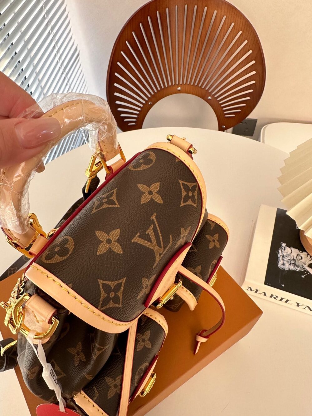 LOUIS VUITTON EXCURSION MONOGRAM BACKPACK BROWN 23CM M46932 - Image 2