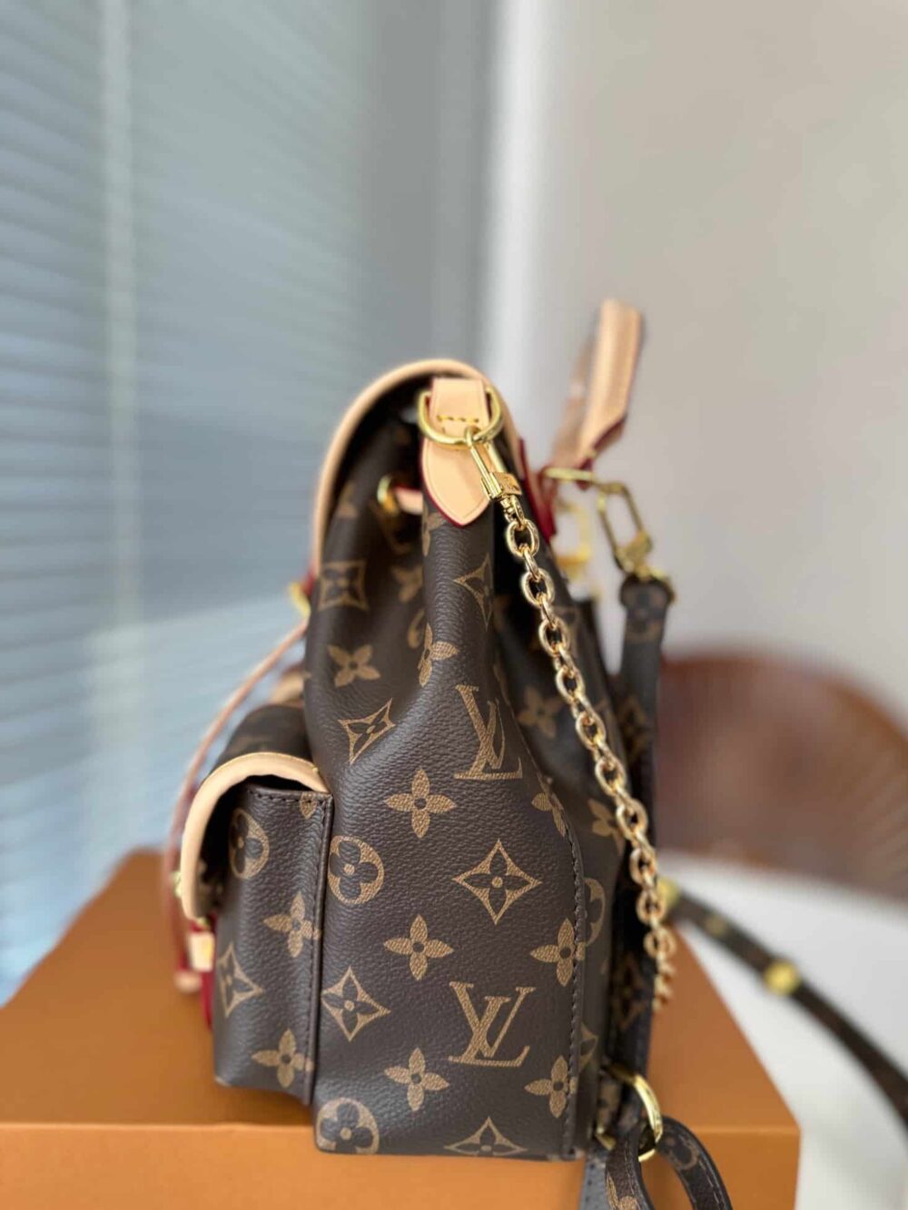 LOUIS VUITTON EXCURSION MONOGRAM BACKPACK BROWN 23CM M46932 - Image 6