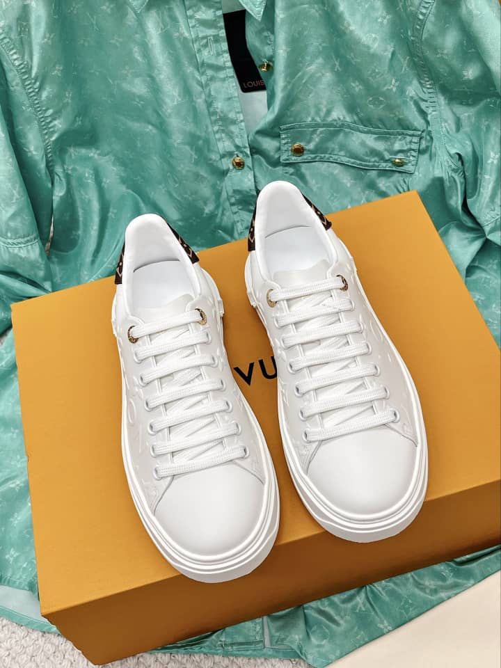 LOUIS VUITTON TIME OUT SNEAKER MONOGRAM WHITE 1AAP6H - Image 6