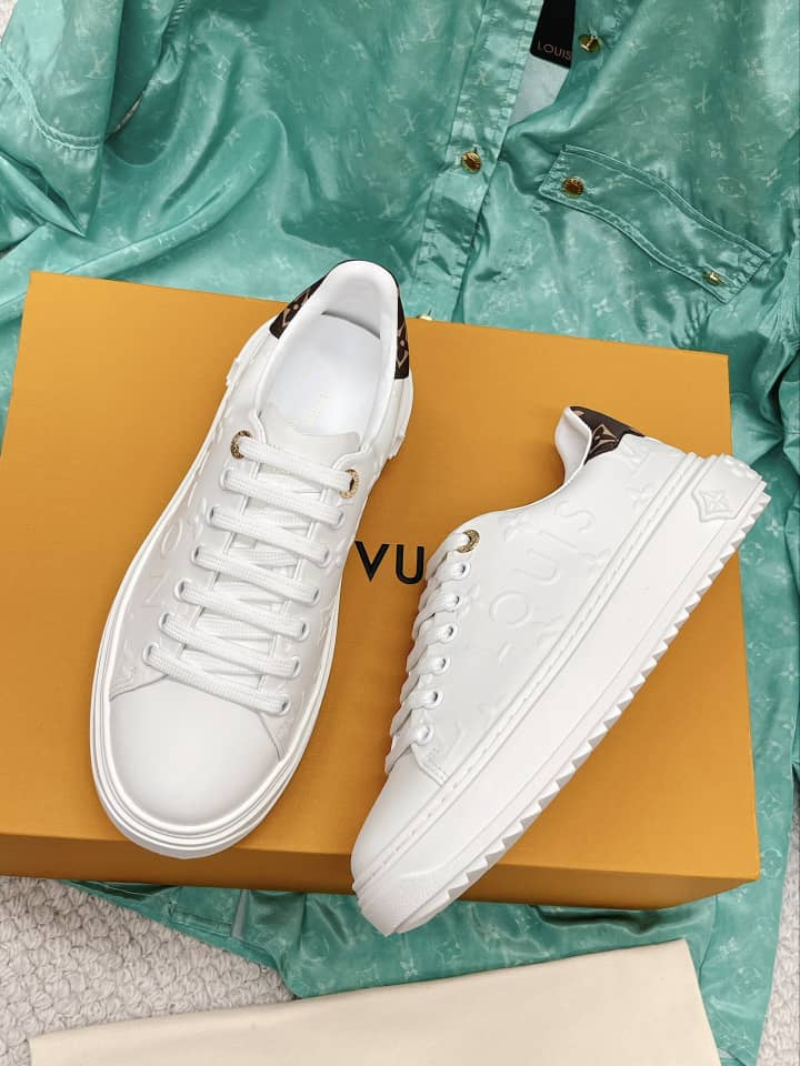 LOUIS VUITTON TIME OUT SNEAKER MONOGRAM WHITE 1AAP6H - Image 5
