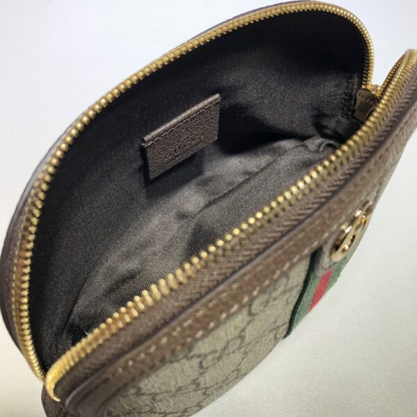 GUCCI OPHIDIA GG COSMETIC POUCH BROWN - Image 7