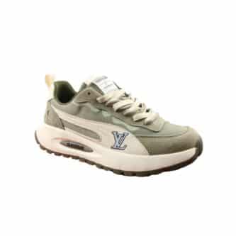LOUIS VUITTON COLORBLOCK MEN SNEAKER GREEN