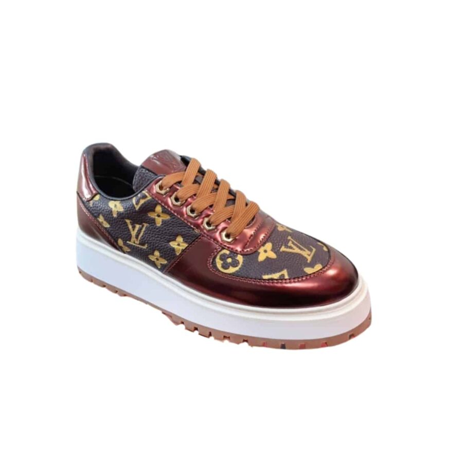LOUIS VUITTON MEN’S SNEAKER MONOGRAM EMPREINTE BROWN