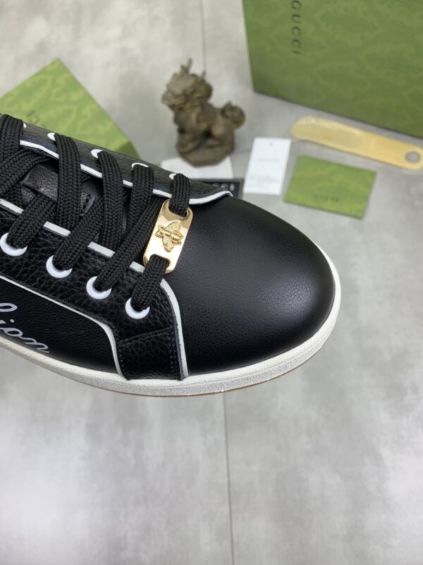 GUCCI CLASSIC FASHION SNEAKER WITH EDGE BLACK - Image 2