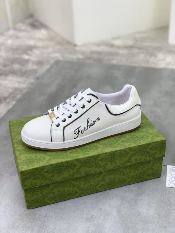GUCCI CLASSIC FASHION SNEAKER WITH EDGE WHITE - Image 7