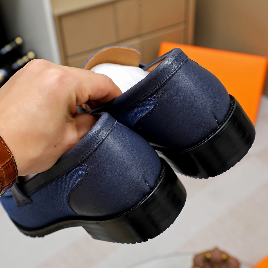 HERMES BLAISE LOAFER BLUE - Image 3