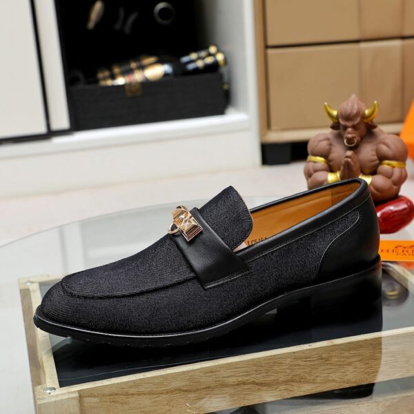 HERMES BLAISE LOAFER BLACK - Image 5