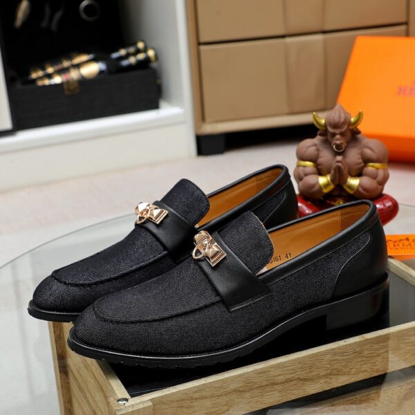 HERMES BLAISE LOAFER BLACK - Image 8