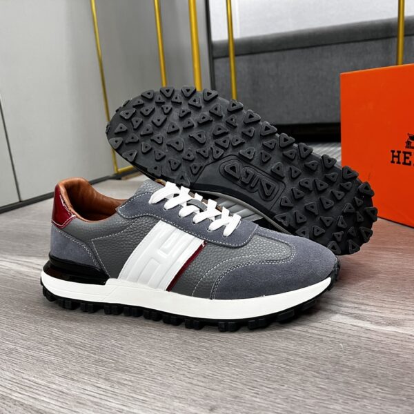 HERMES TRAIL SNEAKER GREY - Image 3