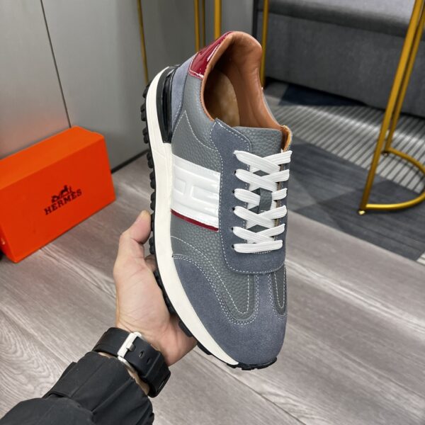 HERMES TRAIL SNEAKER GREY - Image 10