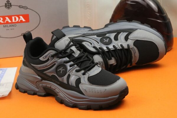 PRADA SPORT RUNNING SNEAKER IN BLACK - Image 5