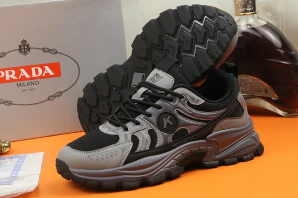 PRADA SPORT RUNNING SNEAKER IN BLACK - Image 4
