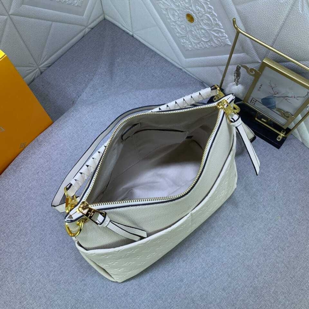LOUIS VUITTON MAIDA HOBO HANDBAG WHITE 33CM - Image 5