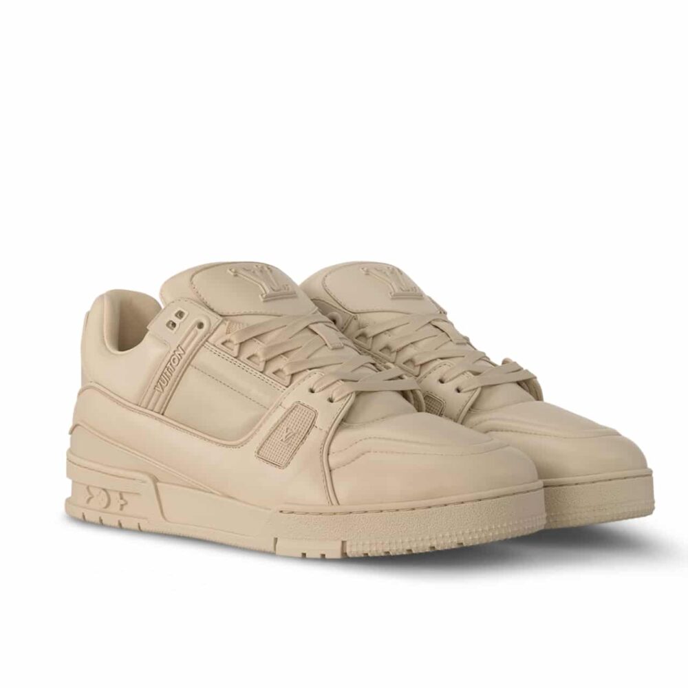 LOUIS VUITTON LV TRAINERS BEIGE 1AC5BQ
