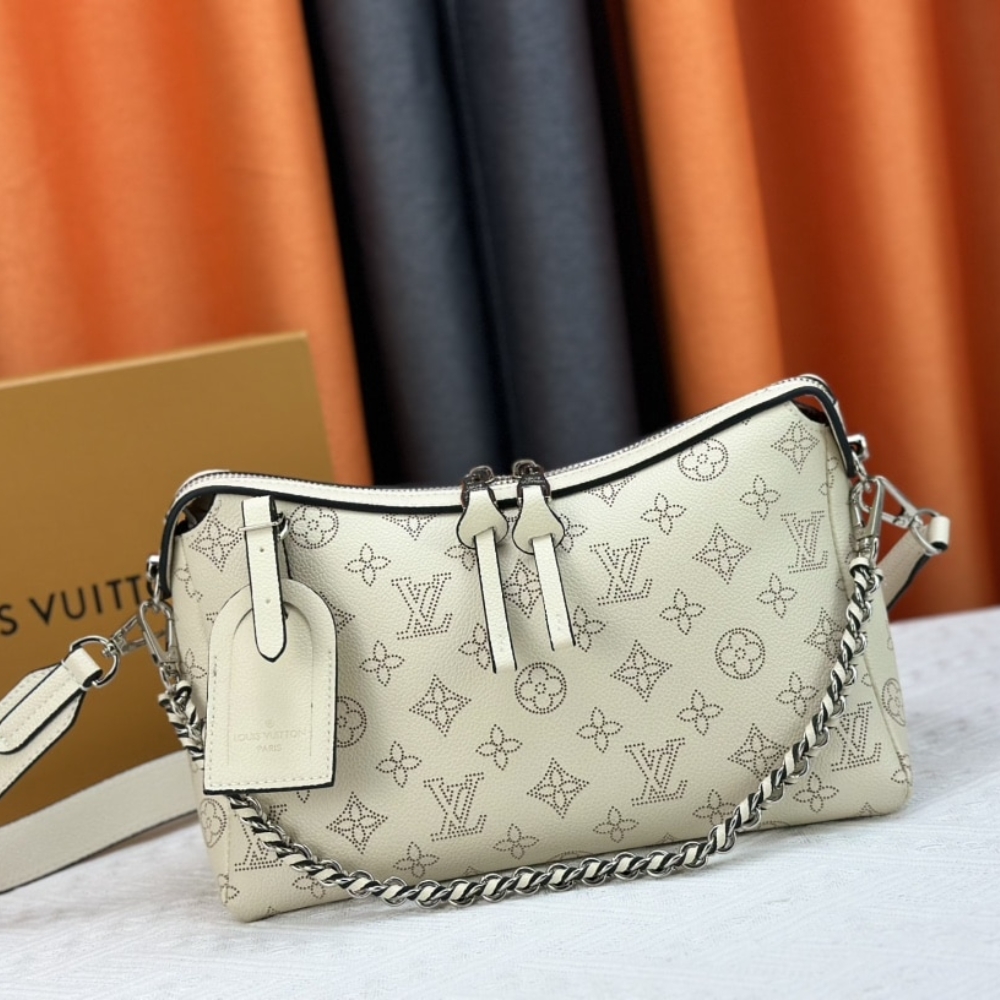 LOUIS VUITTON HAND IT ALL PM CREME BEIGE 29CM M24114 - Image 2