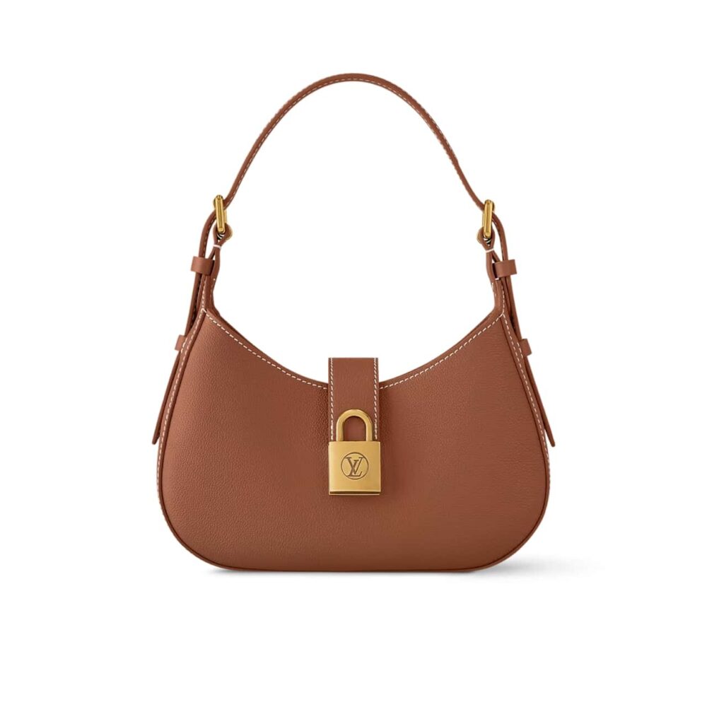 LOUIS VUITTON LOW KEY SHOULDER BAG BROWN 25CM M24885