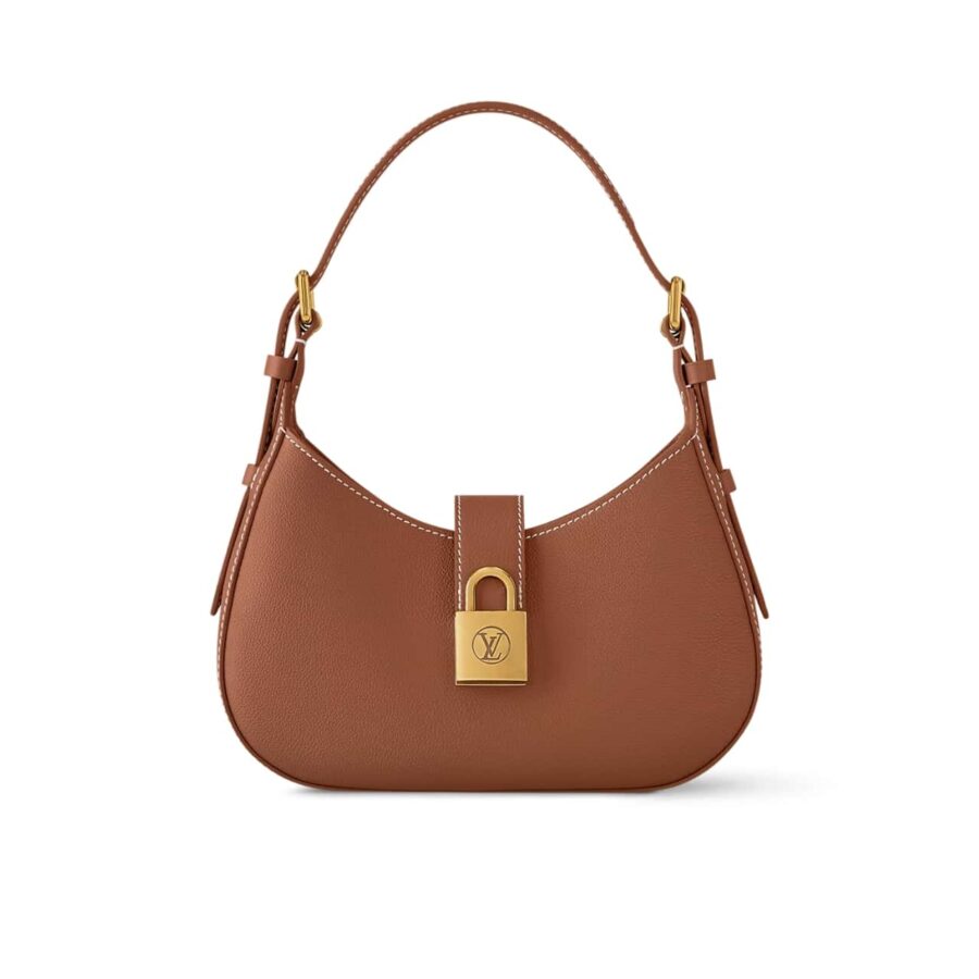 LOUIS VUITTON LOW KEY SHOULDER BAG BROWN 25CM M24885