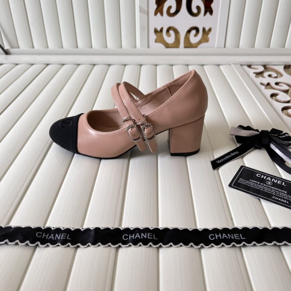 CHANEL MARY JANES AND GROSGRAIN PINK - Image 6