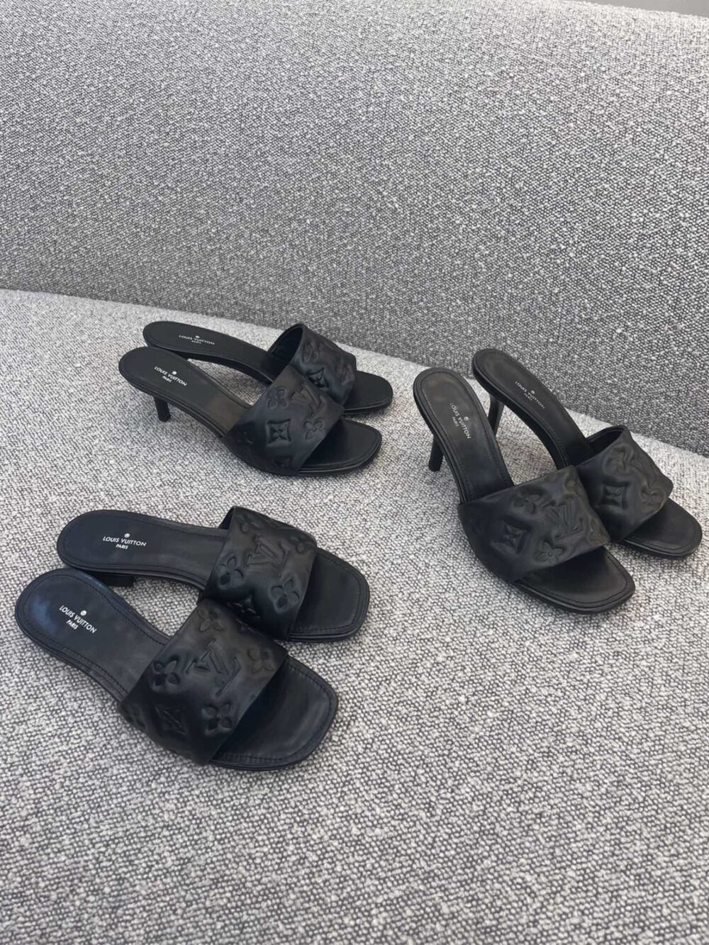 LOUIS VUITTON REVIVAL MULE BLACK 1A9OWW - Image 3