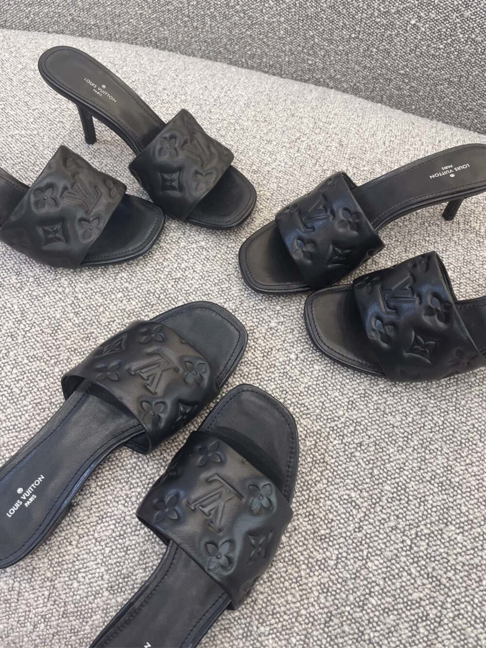 LOUIS VUITTON REVIVAL MULE BLACK 1A9OWW - Image 4